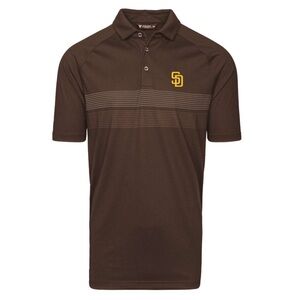 San Diego Padres LevelWear Brown Men’s Polo Size L